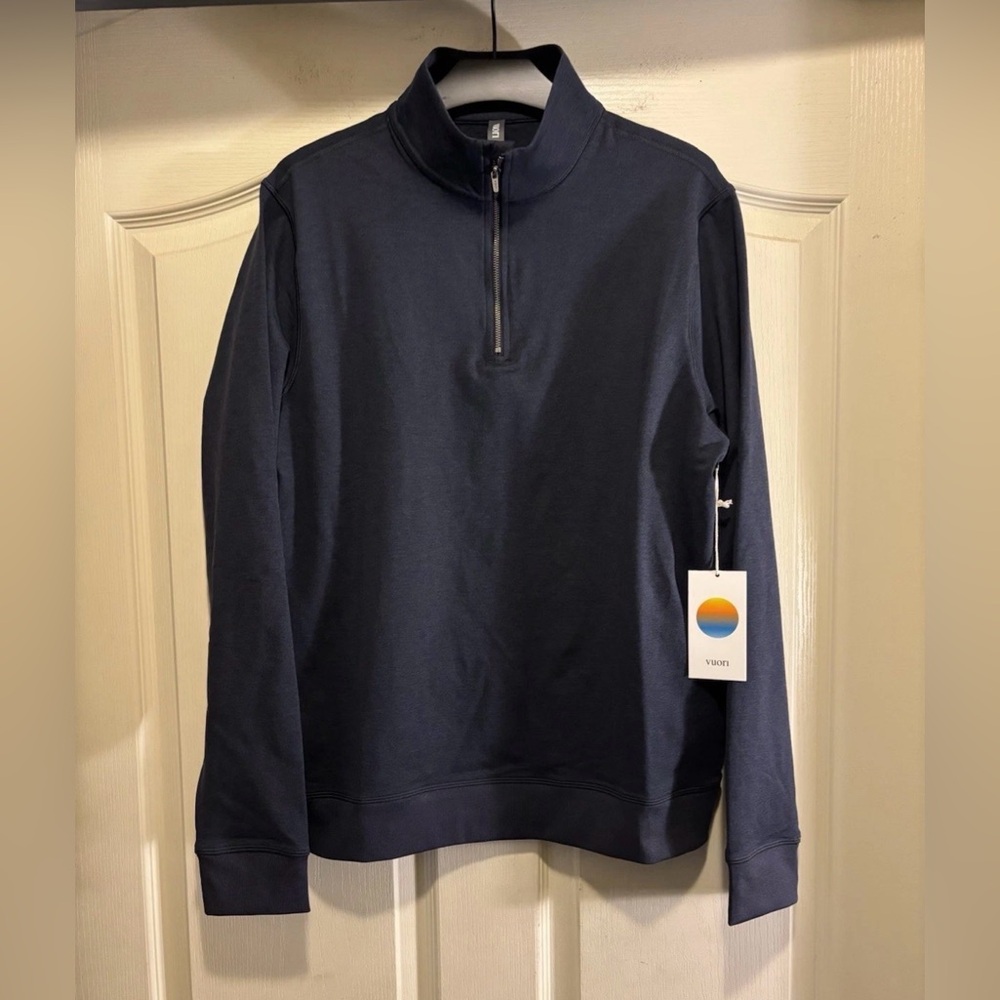Vuori Men’s “Coronado” Half Zip Sweater (M) *SOLD OUT AT VUORI* - Picture 6 of 9